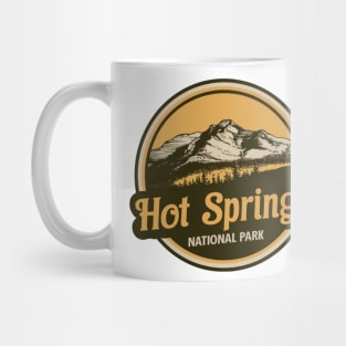 Hot Springs National Park Retro Vintage Emblem Travel Souvenir Mug